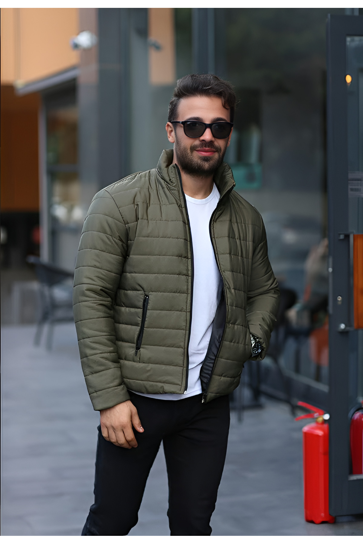 Muški Pufnasti Kaput sa Postavom - Nova Sezona