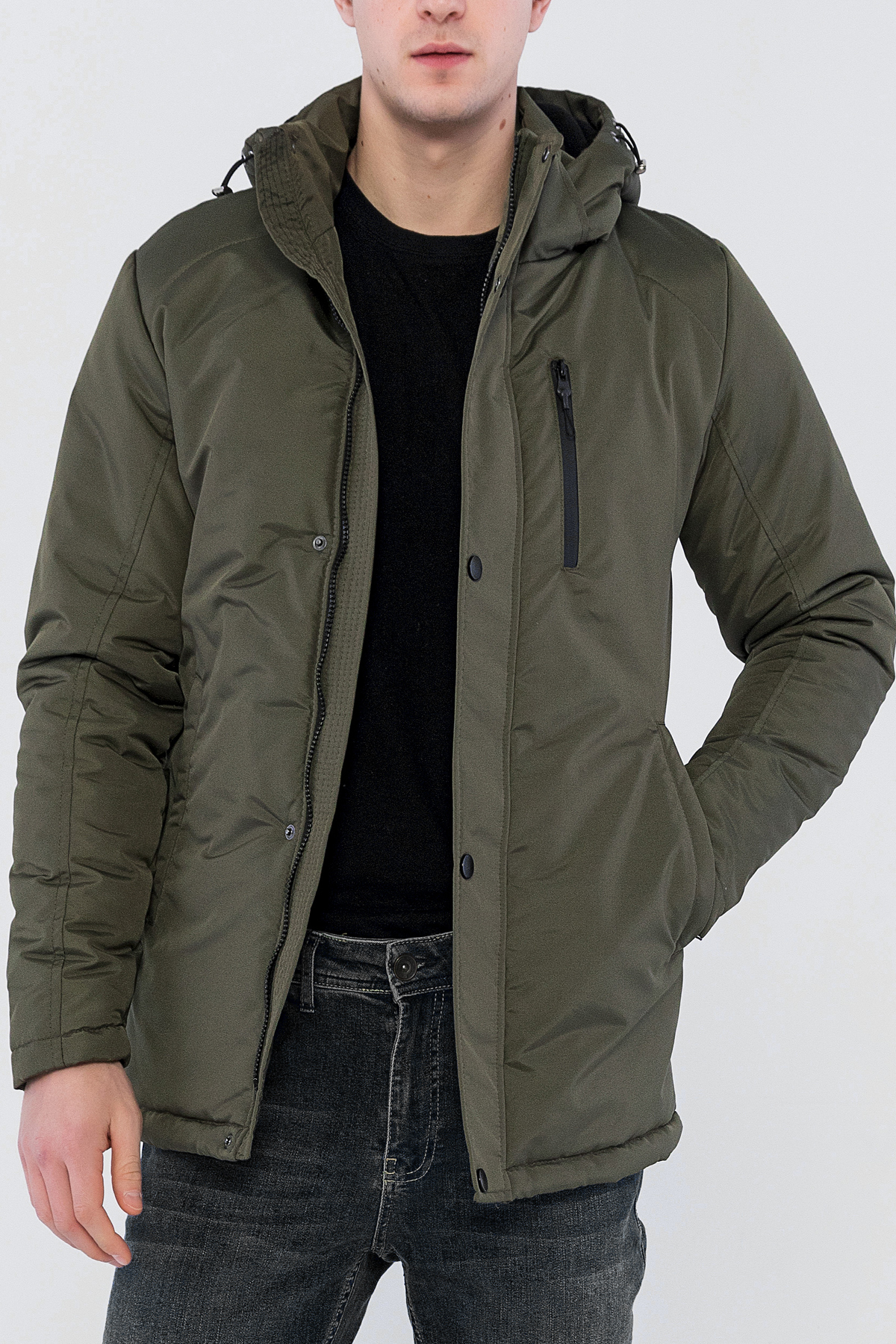 Muški Zimski Kaput - Vodootporan i Otporan na Vetar 012221XZ